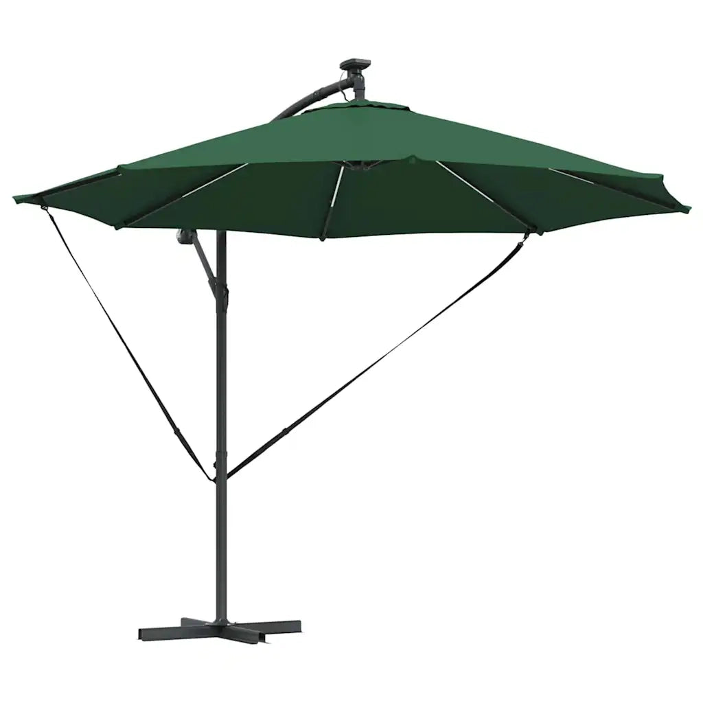 Ombrello | Parasolne Verde 294 x 294 x 248 cm Poliestere e Alluminio