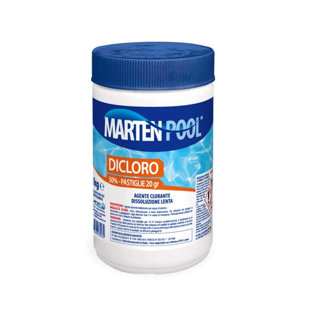 Dicloro in Pastiglie 20 Gr Marten Confezione 1 kg
