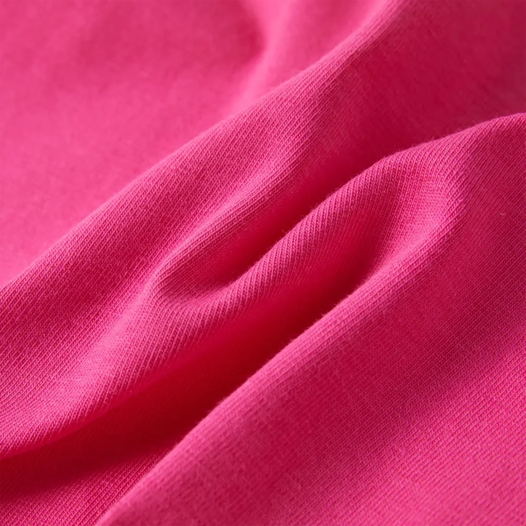 Maglietta da Bambina Rosa Scuro 116 10741