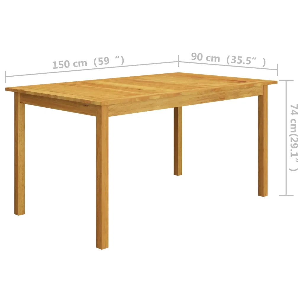 Set Mobili da Pranzo per Giardino 5 pz Nero cod mxl 35795