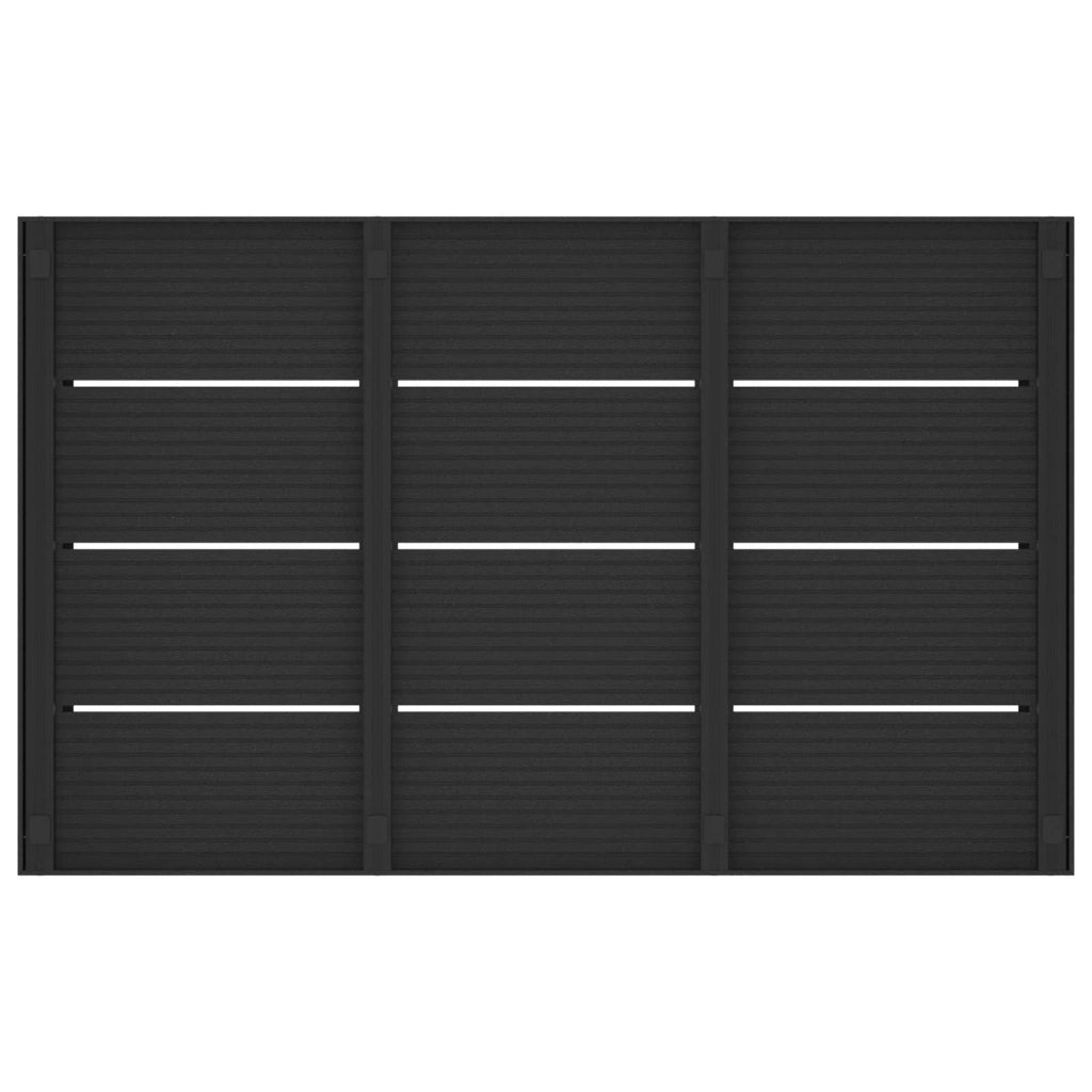 Piastra base per doccia Nero 101 x 63 x 5,5 cm WPC