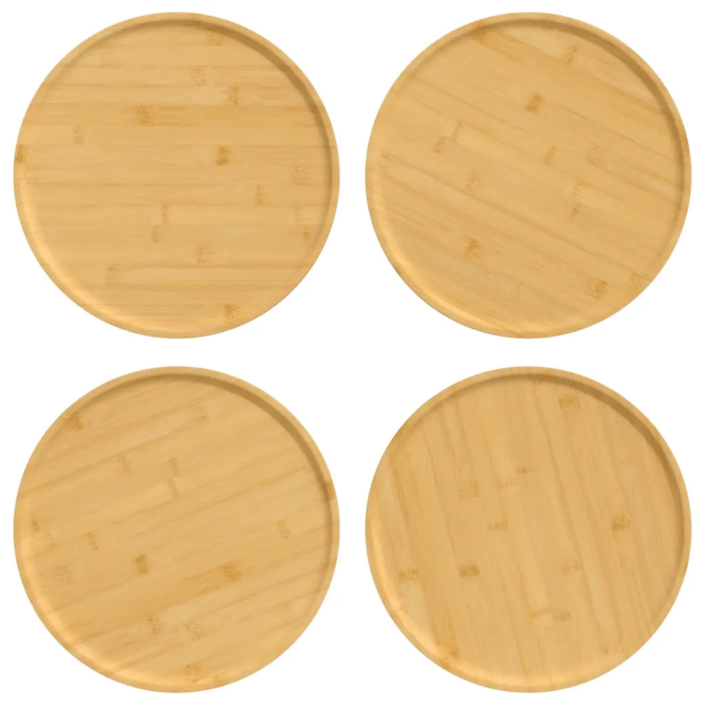 Piatti per Pizza 4 pz Ã˜32x1,5 cm in BambÃ¹ cod mxl 70318