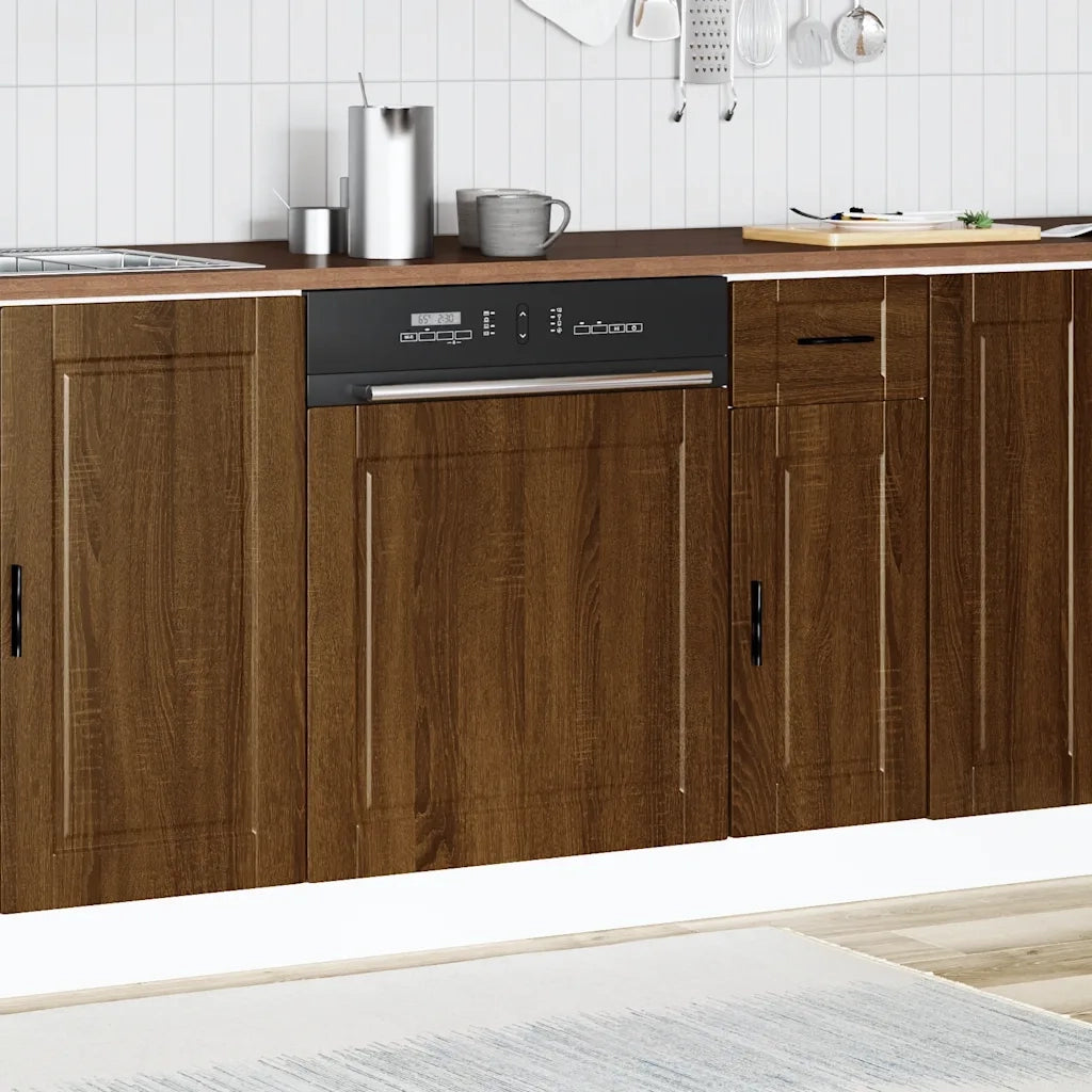 Pannello Lavastoviglie Porto Rovere Marrone 60x1,5x57 cm 854144