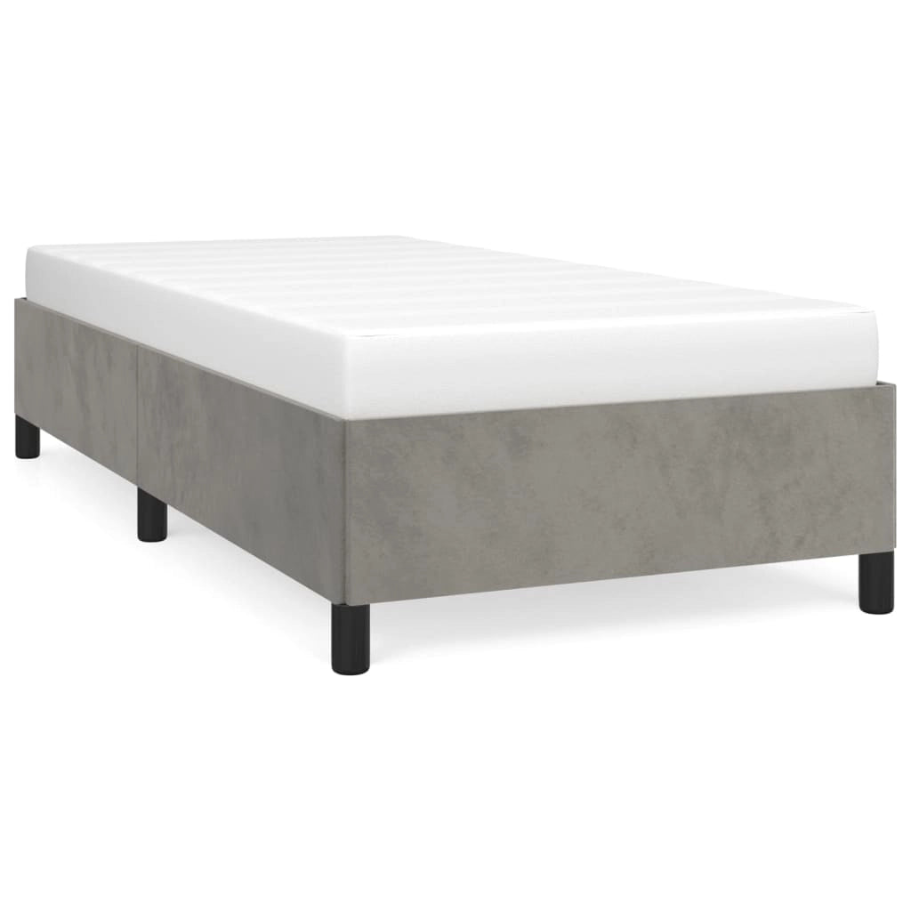 Giroletto Grigio Chiaro 90x200 cm in Vellutocod mxl 71539