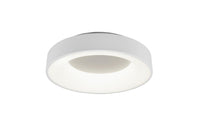 Plafoniera da Interno a Led in Metallo Bianco Opaco