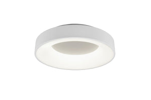 Plafoniera da Interno a Led in Metallo Bianco Opaco