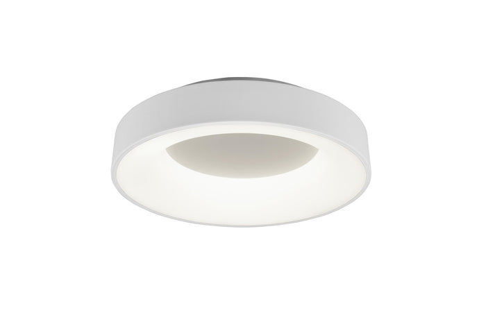 Plafoniera da Interno a Led in Metallo Bianco Opaco