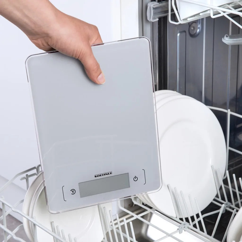 Soehnle Bilancia Digitale da Cucina Page Aqua Proof 10 kg Argento 444123