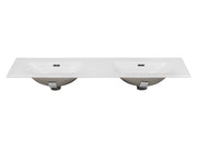 Lavabo per mobile a due vasche 120 cm Lavabi per mobile 121 x 17 x 46 cm