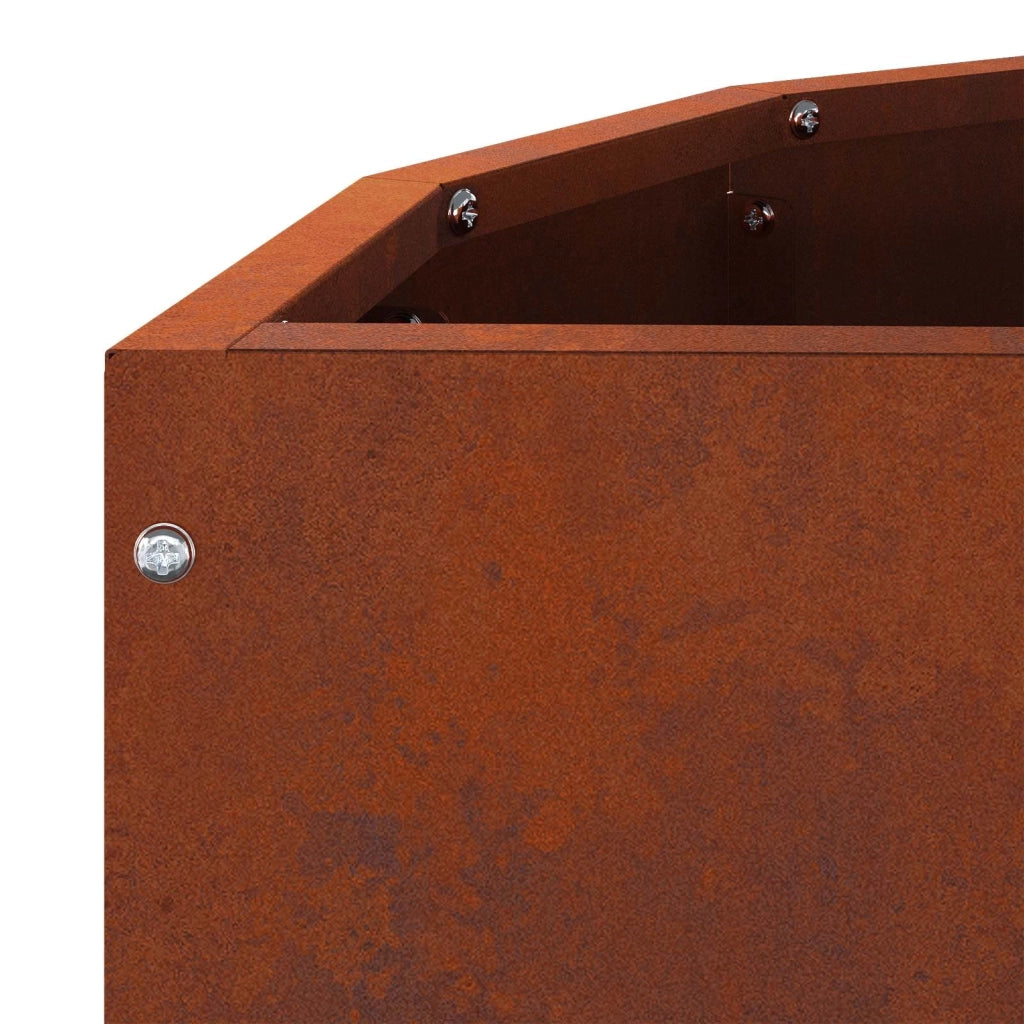 Fioriera Ruggine 60 x 30 x 35 cm 883702