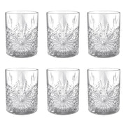 Set 6 Bicchieri Da Whisky 31Cl In Vetro Resistente Lavorato Bicchiere Design Moderno Cucina Acqua Cocktail Rum Certificati Contatto Alimentare Lavastoviglie Microonde Bar Ristorante Kiel