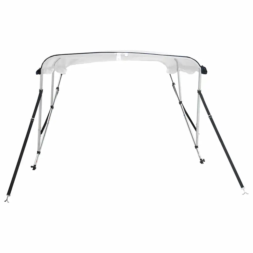 Bimini di Prua con Pareti Laterali 3 Archi 183x(137-152)x137cm