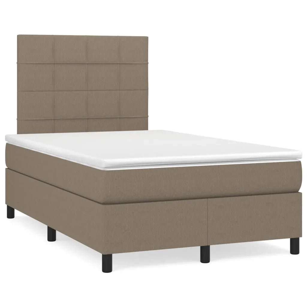Giroletto a Molle con Materasso Tortora 120x200 cm in Tessutocod mxl 75700