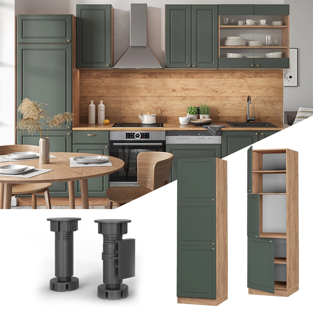 Vicco Mobile per forno da incasso Verde-oro Country House 60 cm