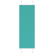 Tenda Plissettata Verde petrolio 40x150 cm Larghezza Tessuto