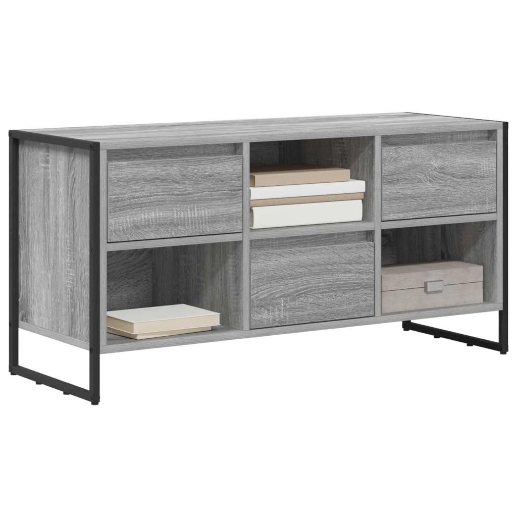 Mobile TV-Credenza TV-Console TV Grigio Sonoma 100 x 36 x 49,5 cm Legno multistrato 324450