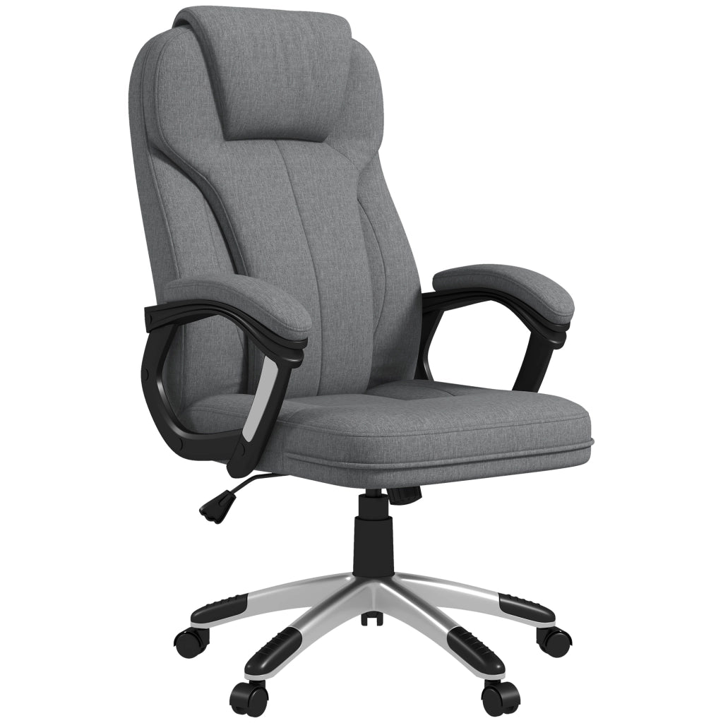 Sedia da ufficio regolabile ¨C zephmum ¨C Grigio 75x120x6 cm