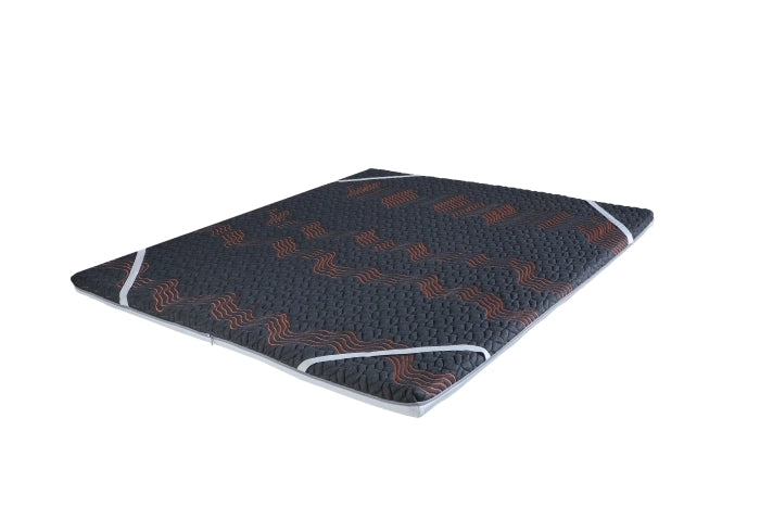 Topper Piazza e Mezza in Memory foam e Memory Gel Doppia Stagione | 5 cm - sfoderabile Misura: 140x200 Fuori misura
