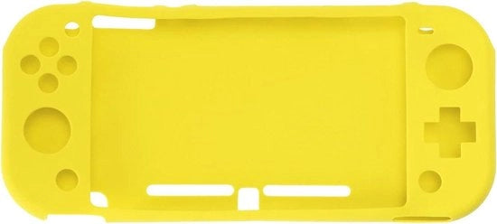 Custodia in silicone per Nintendo Switch Lite - Protezione morbida - Giallo - Antimarcatura - Shockproof - Accessori per videogiochi