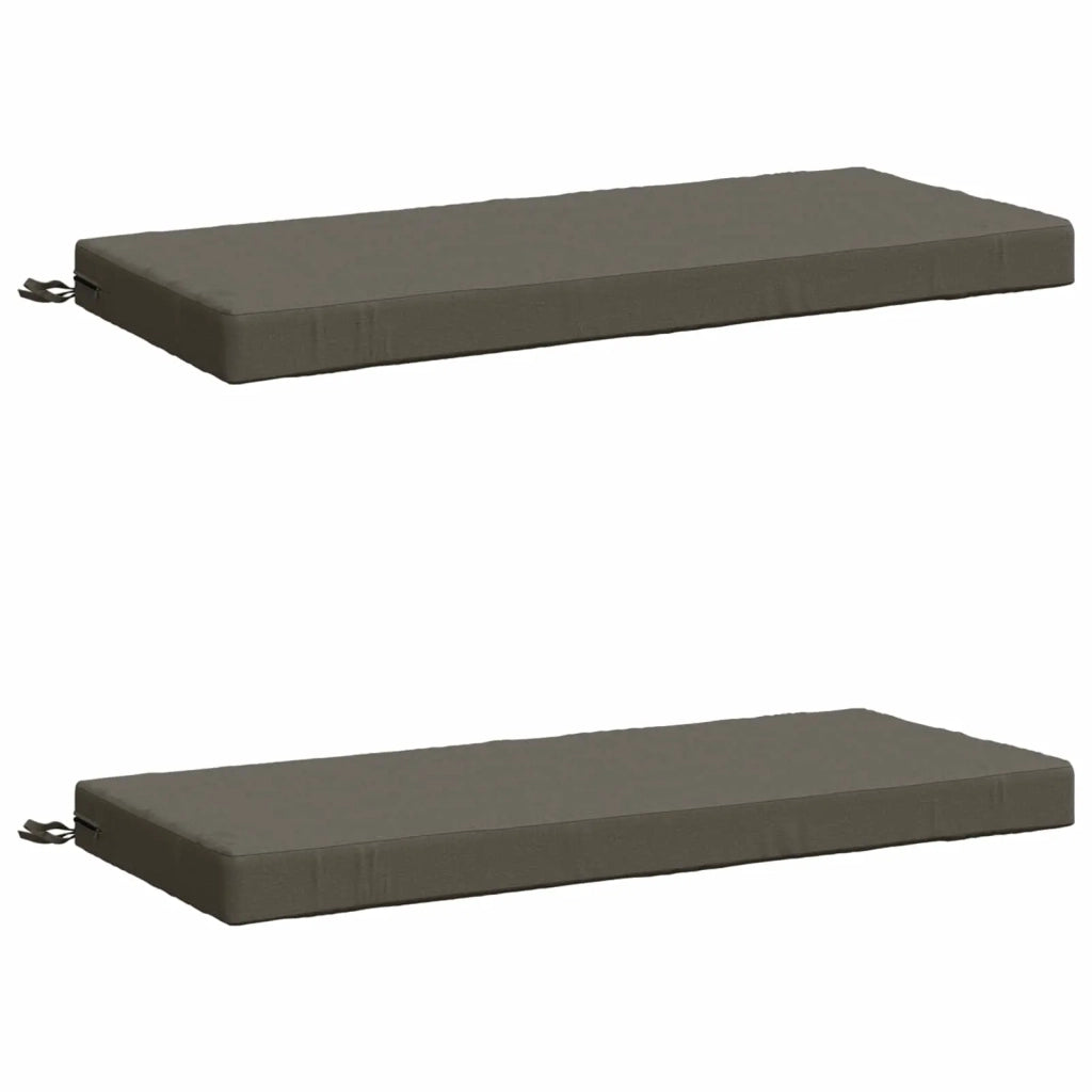Cuscini per Panchina a 2 Pezzi SOEST 2 pz 100% Poliestere 950203