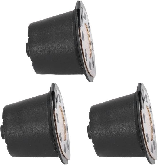 Capsule per caffè navulabile - Acciaio inossidabile - Riciclabile - Filtro caffè - Facile da pulire - Capacità 50ML