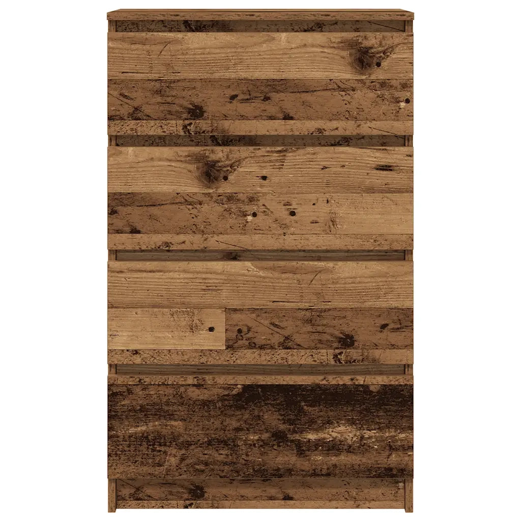 vidaXL Credenza Legno Antico 60x35x98,5 cm in Legno Multistrato