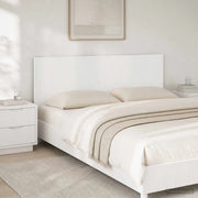 Testiera da Muro HOORN Bianco Legno ingegnerizzato 897365
