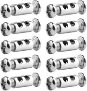 Klemme per cavi 10 pezzi - Autoadesivo - Adatto per cavi di diametro 1-2 mm - Fermo in acciaio - Resistente alla ruggine - Installazione facile - Supporti per cavi