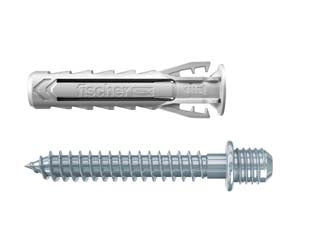TASSELLO CON DOPPIA VITE SX PLUS 6 DV - 100 pezzi FISCHER