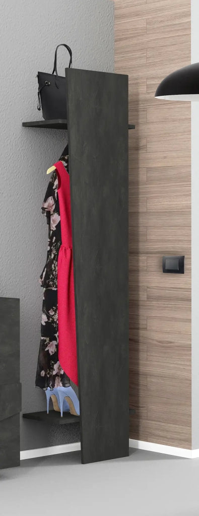 Mobile ingresso PING L 50 x H 200 x P 30 cm grigio cemento