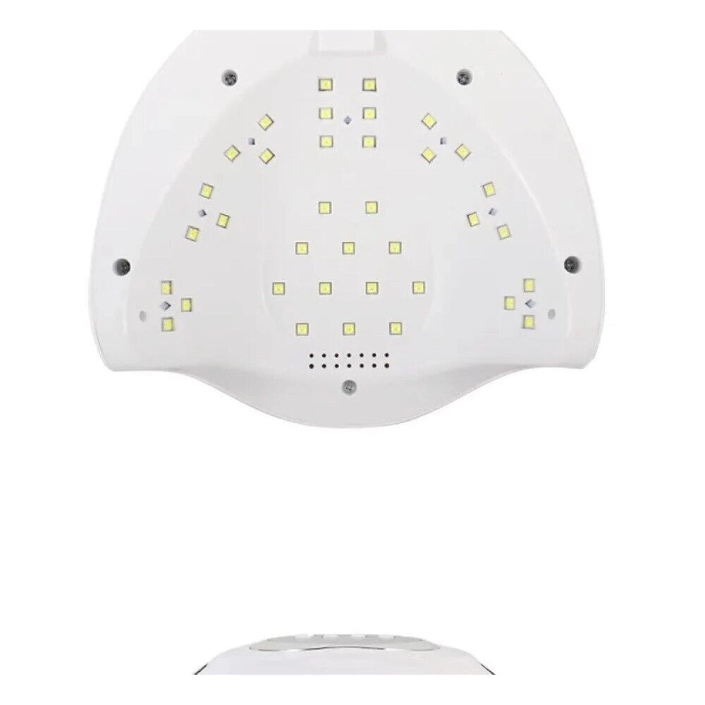 Trade Shop - Lampada Uv 160w Fornetto Unghie 36 Led Nail Art Ricostruzione Gel Smalto Tx-8487 -