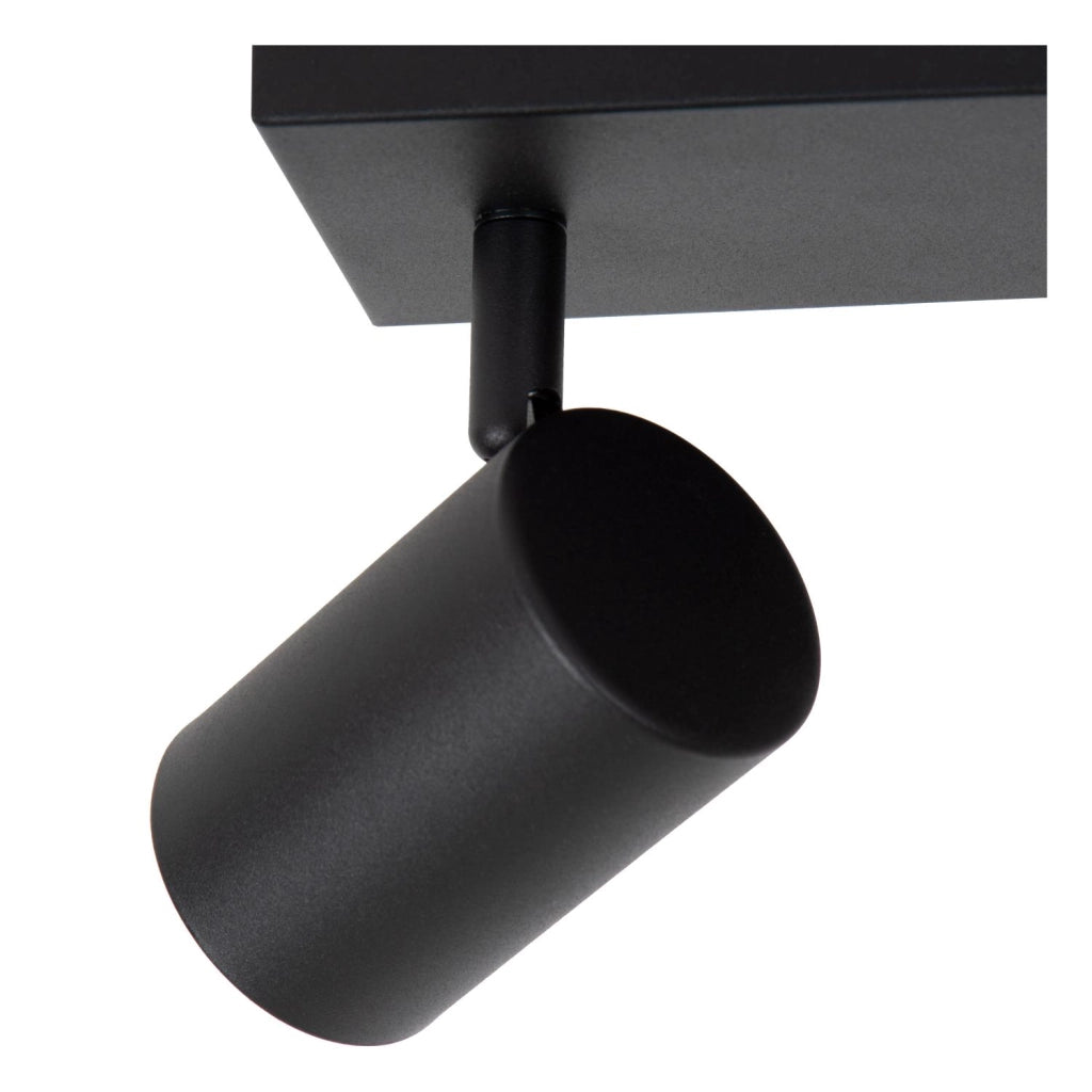 Faretto soffitto AMIGO 2xGU10 nero metallo Lucide