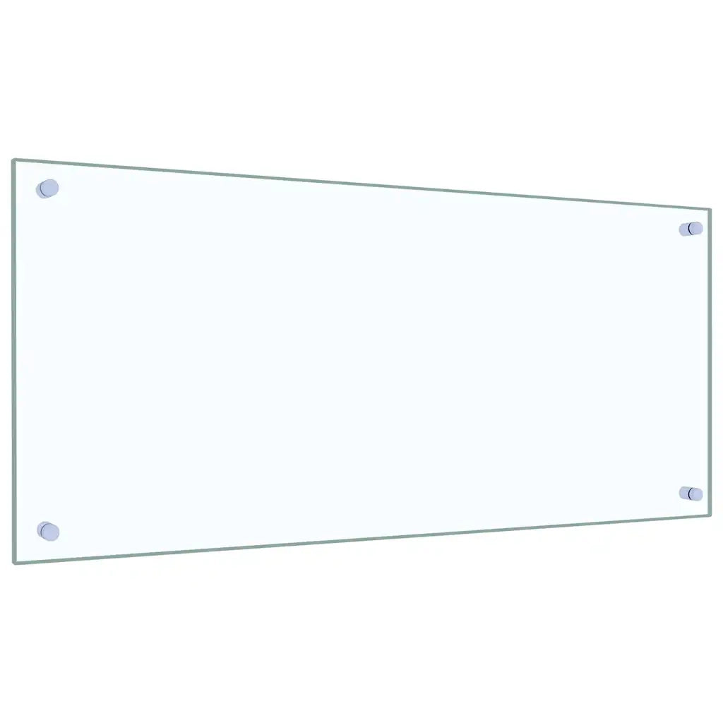 Schienale da cucina 2 pz Trasparente 90 x 40 cm CFW7409839