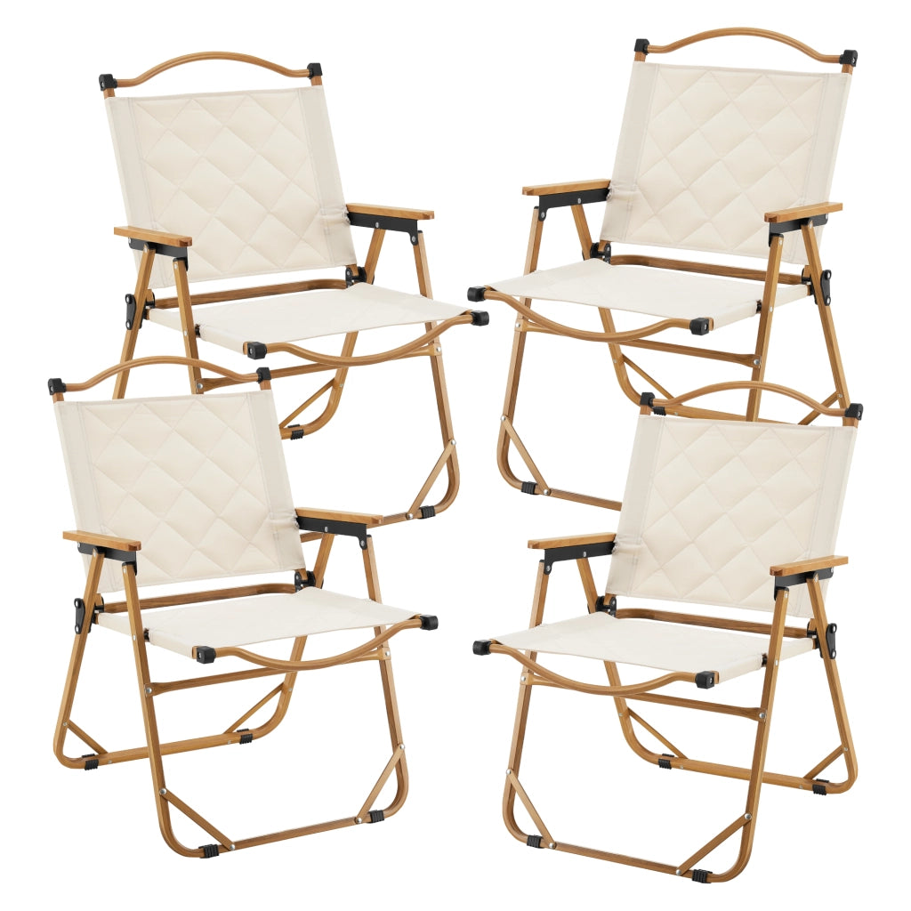 Set Mobili da Giardino Botrugno Pieghevole - Beige casa.pro