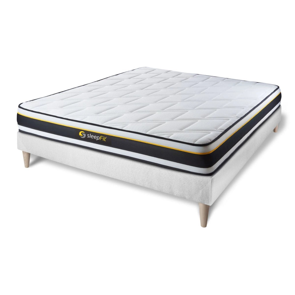 Kit rete e materasso matrimoniale SOFT 160x220cm - Spessore : 19cm - Foam HD - Molto rigido