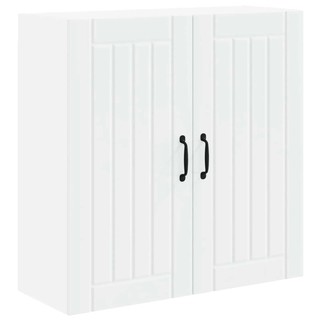 Mobile da cucina moderno e funzionale 80 x 31 x 80 cm in legno composito bianco codice 02_0054072