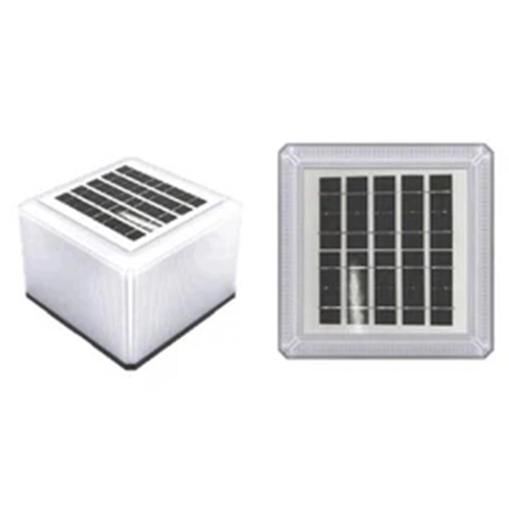 Trade Shop - Lampada Faretto Solare A Led Da Esterno 60lm Cct Calotta Ip65 Da Giardino Viali Zq100-3c -