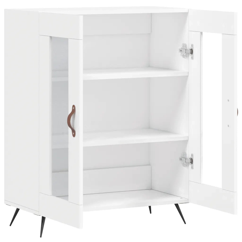 Credenza Bianca 69,5x34x90 cm in Legno Multistrato 827756