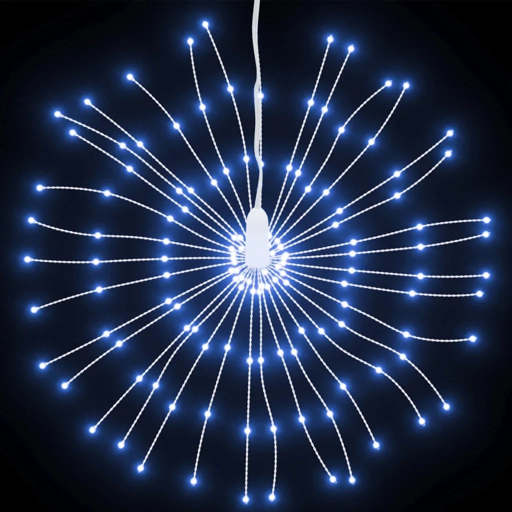 Illuminazioni di Natale Galassia 140 LED 2pz Bianco Freddo 17cm 3190512