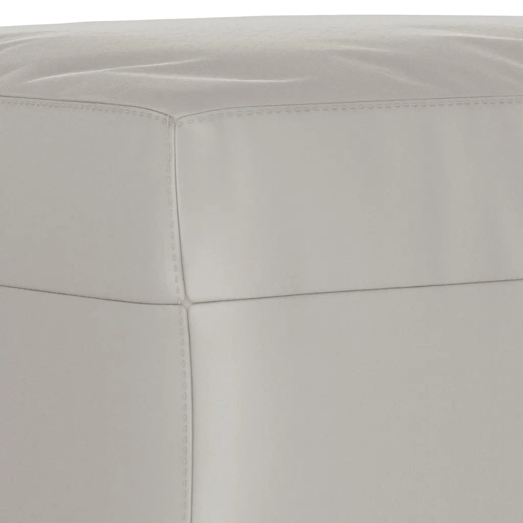 Panca Grigio Chiaro 100x35x41 cm in Microfibra cod mxl 60559