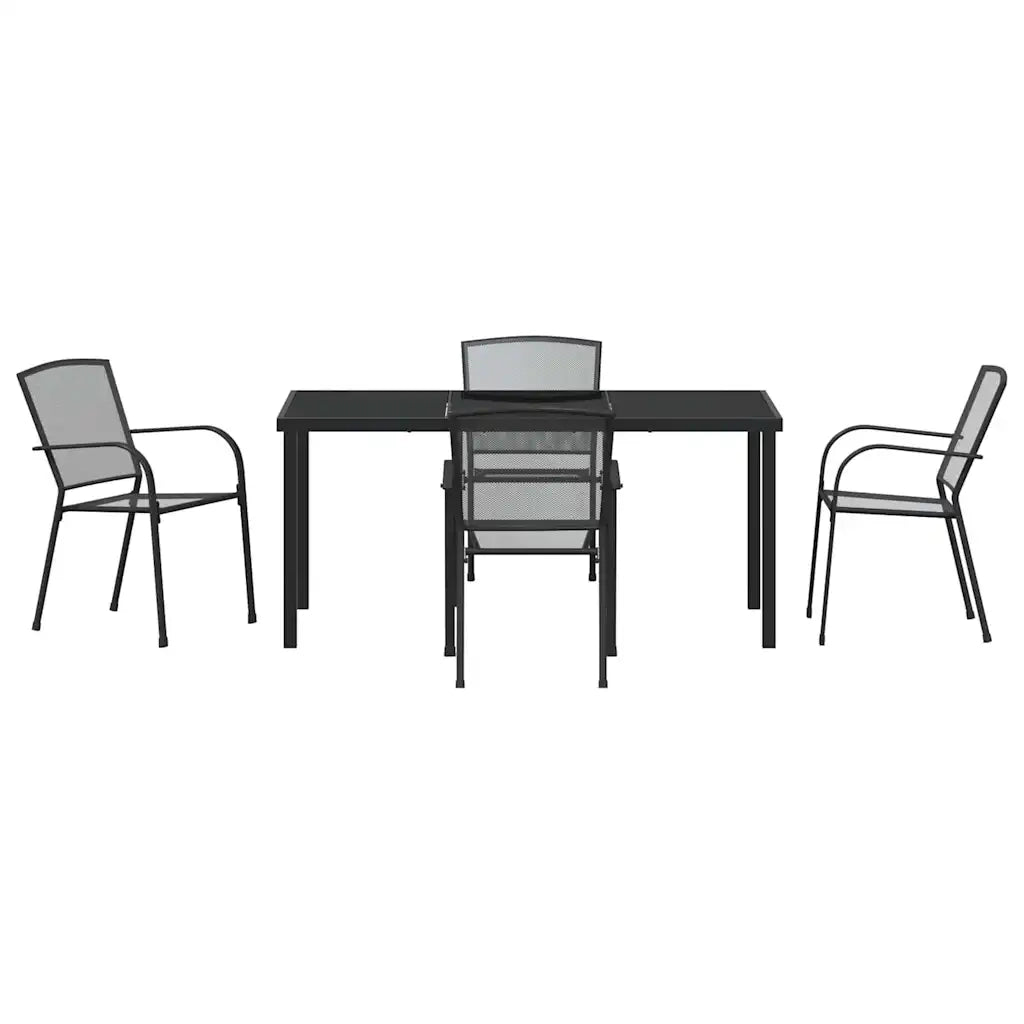 Set da Pranzo per Giardino 5 pcs Antracite 3379285