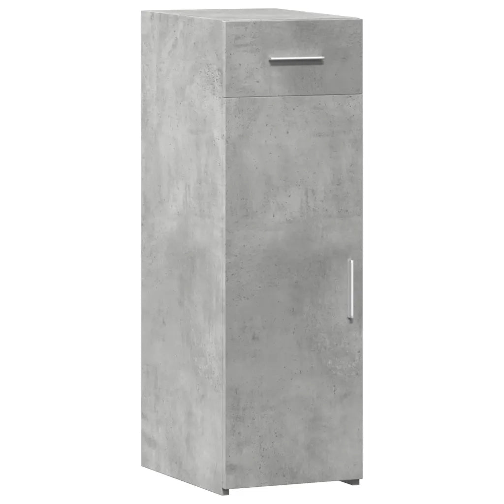Credenza-Buffet-Armadio da cucina Grigio Cemento 30x42,5x93 cm in Legno Multistrato 252890