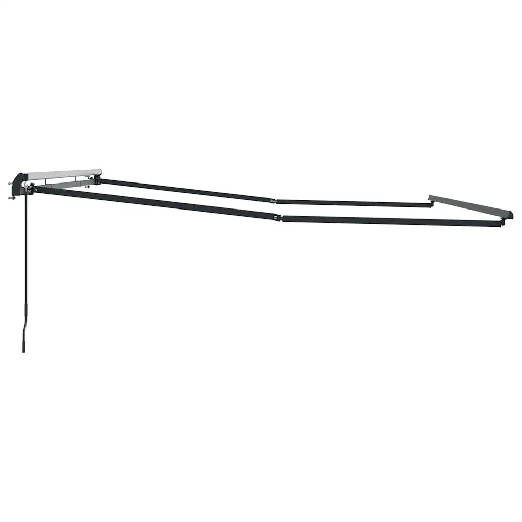 Tenda da Sole Antracite 4.5 x 2.5 m Metallo 46868