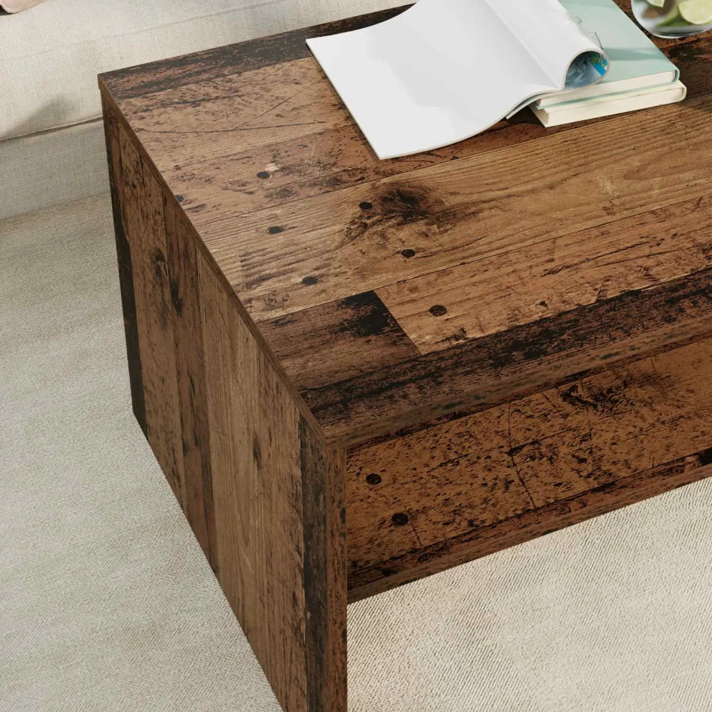 Tavolino da salotto Legno vecchio 80 x 50 x 40 cm
