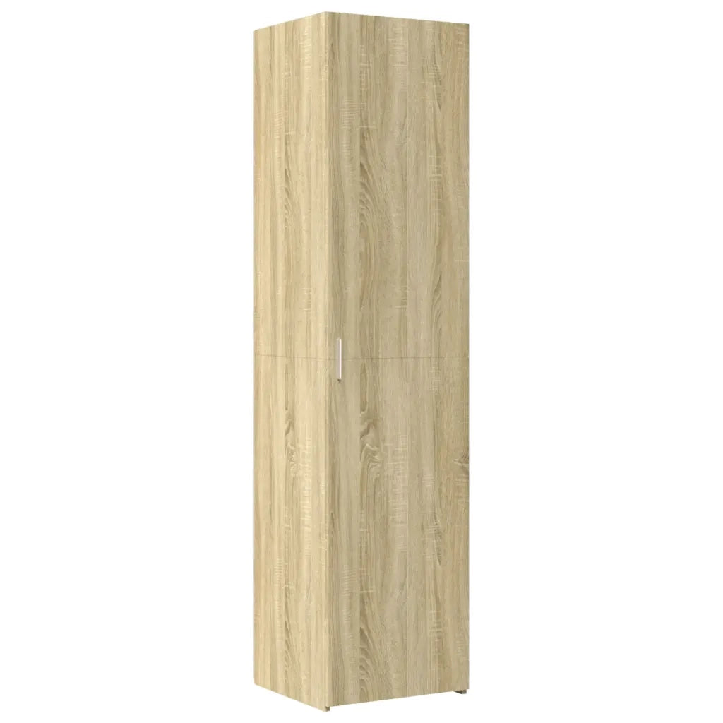 Credenza Rovere Sonoma 50x42,5x185 cm in Legno Ingegnerizzato