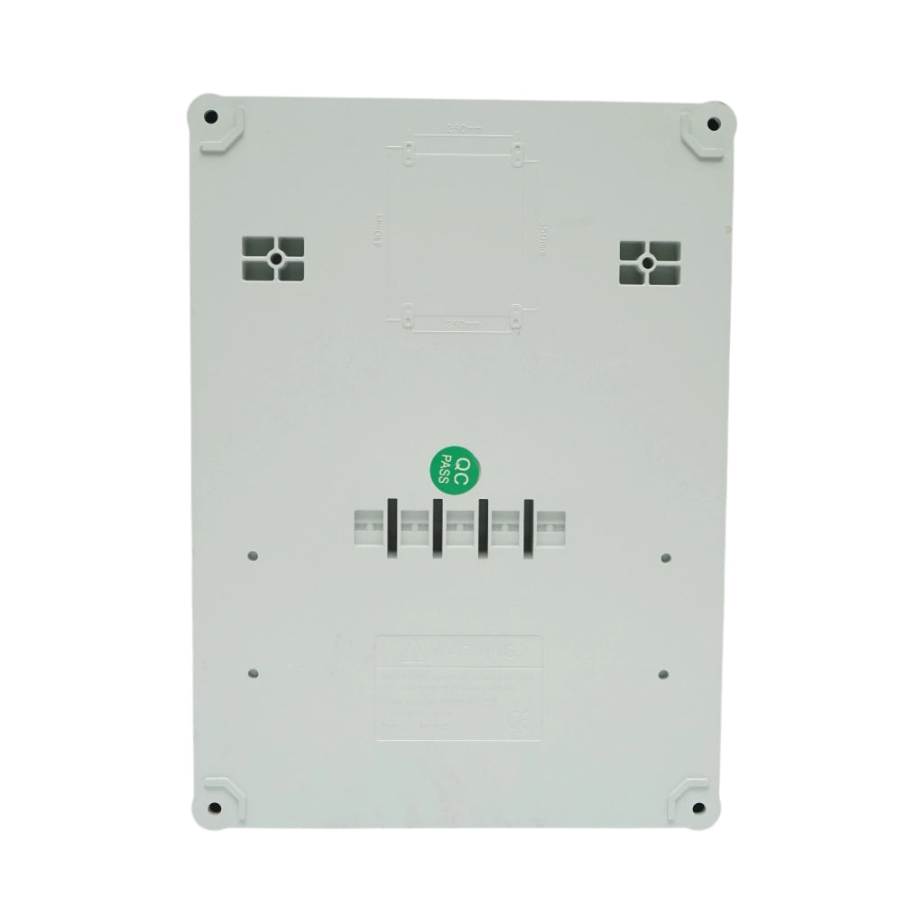 Pannello gruppo prese organizzazione cantiere 2x415V/32A, 1x250V/16A, 2x230V/16A, 380x280x150mm IP44/IP67 Breckner Germany