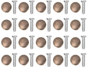 Maniglie Mini a forma di Funghetto - Design Vintage - Materiale di Alta Qualità - Resistente ai Colpi - Progettazione Elegante
