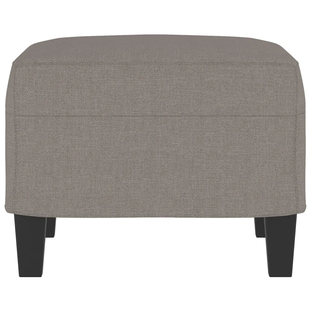 Poggiapiedi Tortora 60x50x41 cm in Tessuto 349334