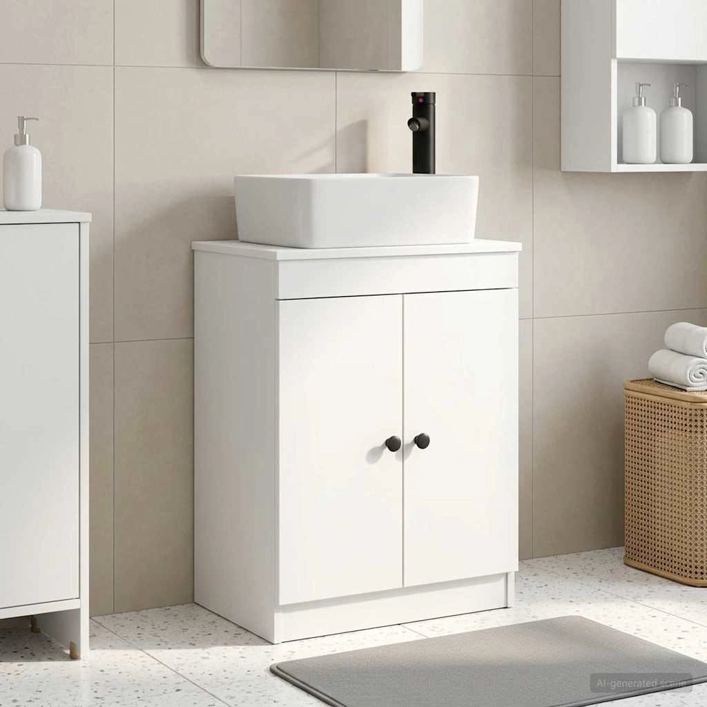 Mobile da bagno con lavabo Bianco 54 x 35 x 83 cm 890130
