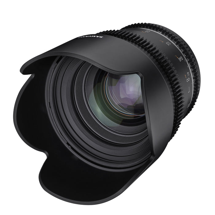 Obiettivo fotografico per video MF 50mm T1,5 VDSLR MK2 – luminoso T1,5 per MFT Mount, Follow Focus, full-frame e APS-C, risoluzione 8K